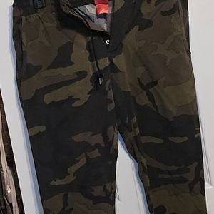 Nike Green and Black Cargo Pants Outdoor Ready